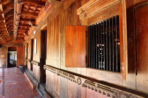 wooden Kerala house