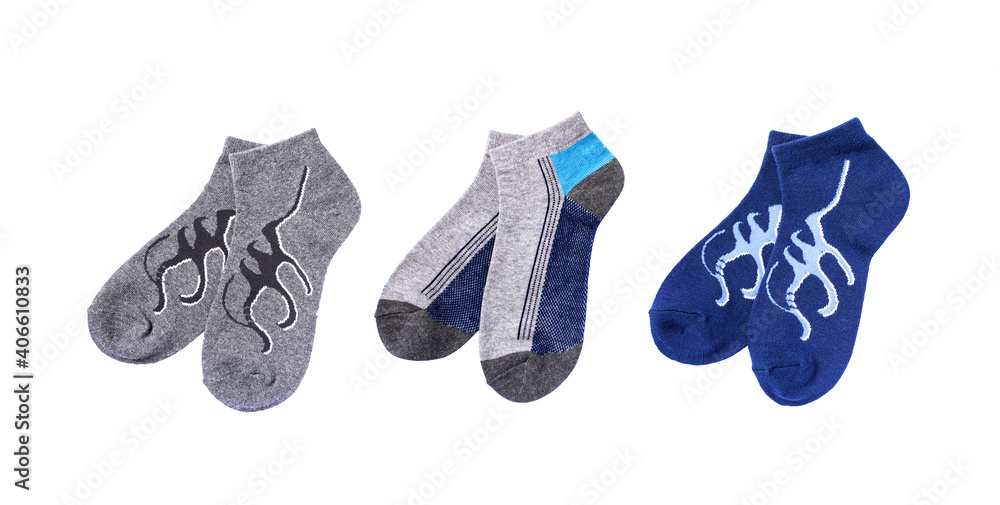 Socks isolated on white background Socks isolated on white background