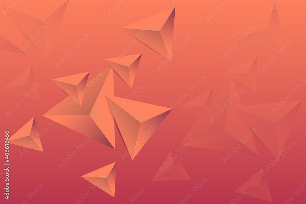 Triangle background. Modern abstract background design of triangular pyramids. Applicable for logos, banners, brochures, covers, flyers. Triangle background. Modern abstract background design of triangular pyramids. Applicable for logos, banners, brochures, covers, flyers.