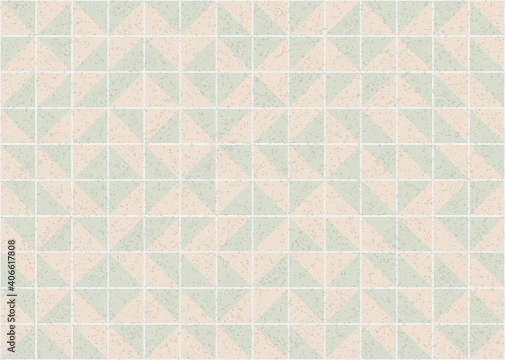 Fototapeta premium Abstract Geometric Pattern generative computational art illustration