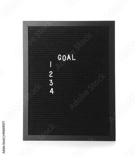 Board with empty to-do list...