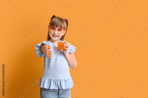 Cute little girl with styli...