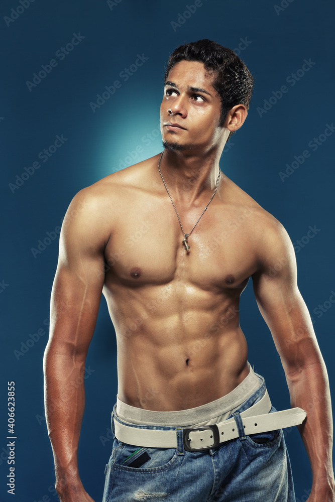 Fototapeta premium muscular young man