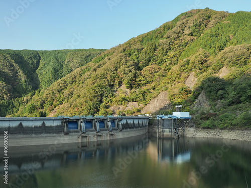 愛知県･奥矢作湖･矢作ダム