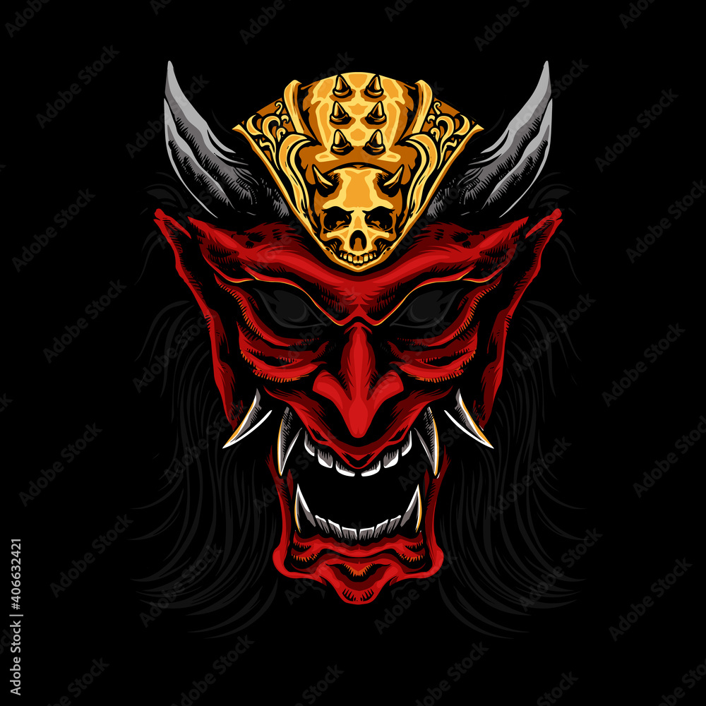 mecha dark samurai illustration mecha dark samurai illustration