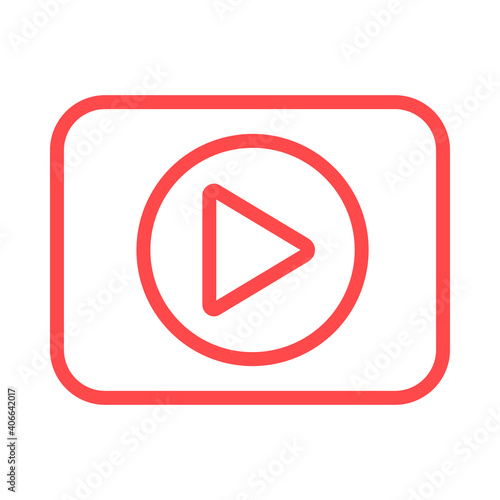 Free Download Play bubble button color icon - GFXLoad