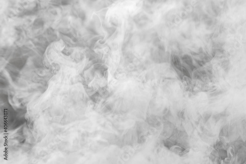 White Dense Smoke Background Texture