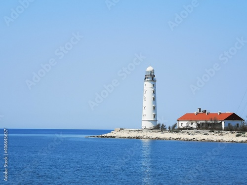 lighthouse on the shore © Николай Срибяник