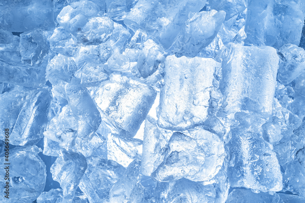 Ice cold for mixed drinks in summer