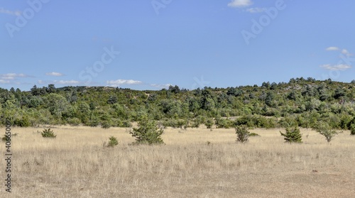 La Couvertoirade sur le plateau du Larzac