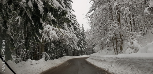 Neve in Oltrepò Pavese, Passo del Penice photo