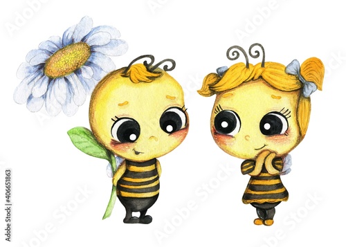 Cute bees