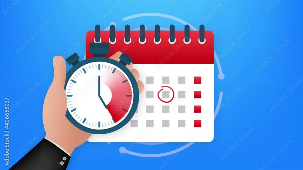 Calendar and clock icon. Wall calendar. Important, schedule, appointment date. stock illustration. Calendar and clock icon. Wall calendar. Important, schedule, appointment date. stock illustration.