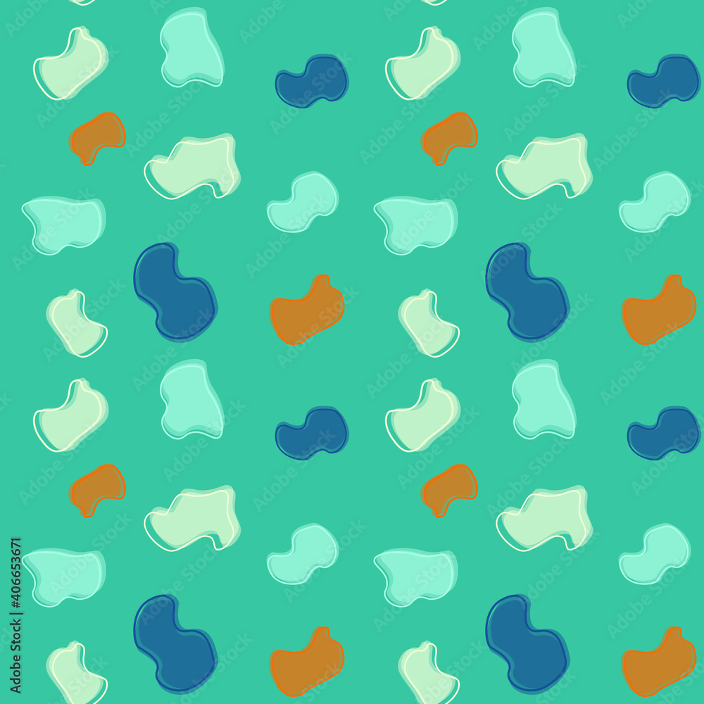 Colorful texture pattern on blue background Colorful texture pattern on blue background