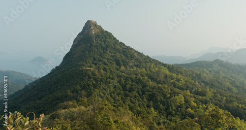 Photography Beautiful mountain range in Hong Kong, High Junk Peak