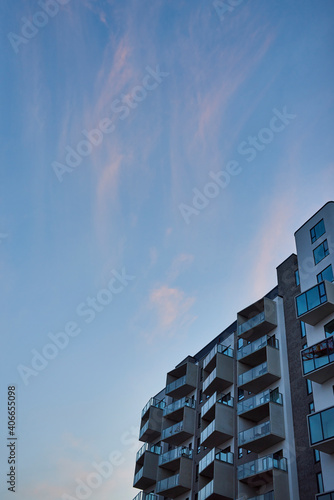 architecture building with blue sky landscape © Johny