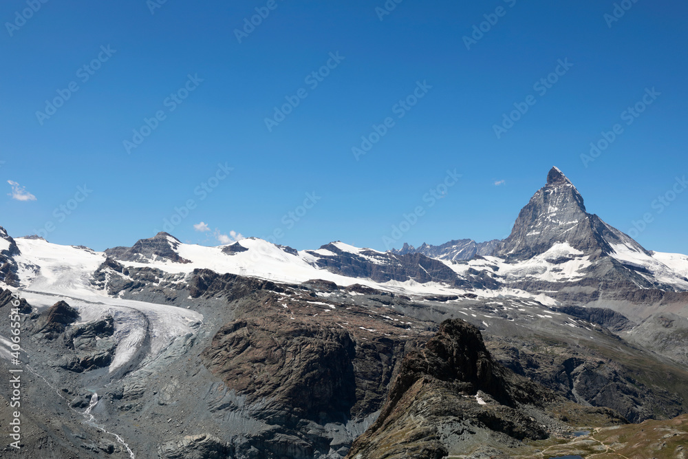 Matterhorn mountain view from Gornergrat