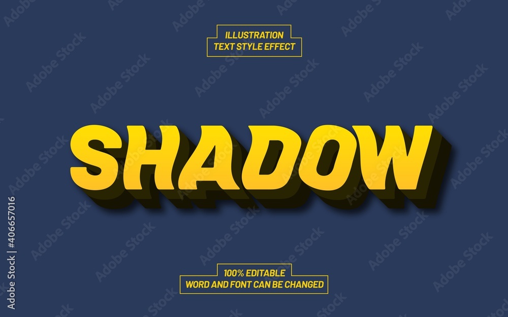 Shadow Text Style Effect