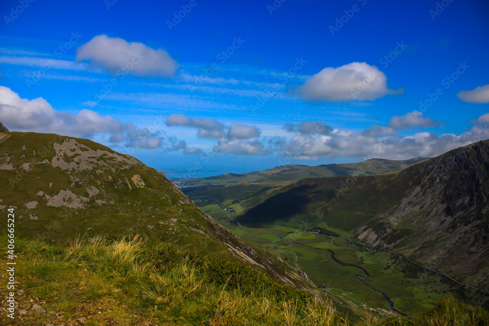 Fototapeta premium landscape with clouds