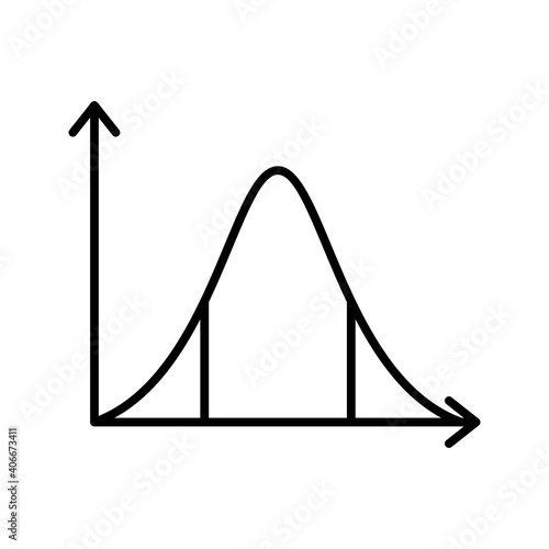 Unique Statistics Line Vector Icon