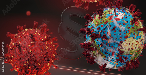 paragraph law symbol virus ...