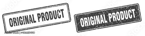 original product stamp set. original product square grunge sign