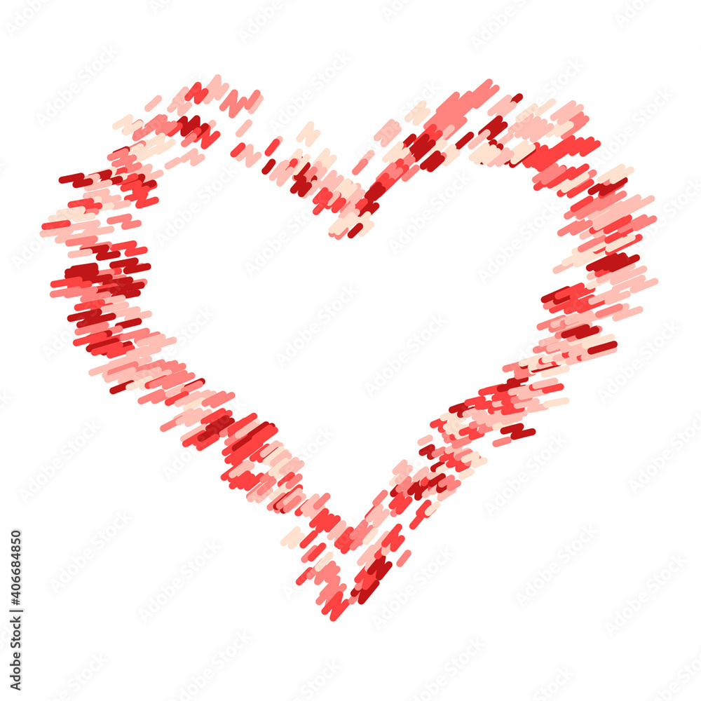 Crosshatching Valentines