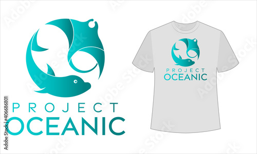 Project Oceanic exclusive t shirt design.