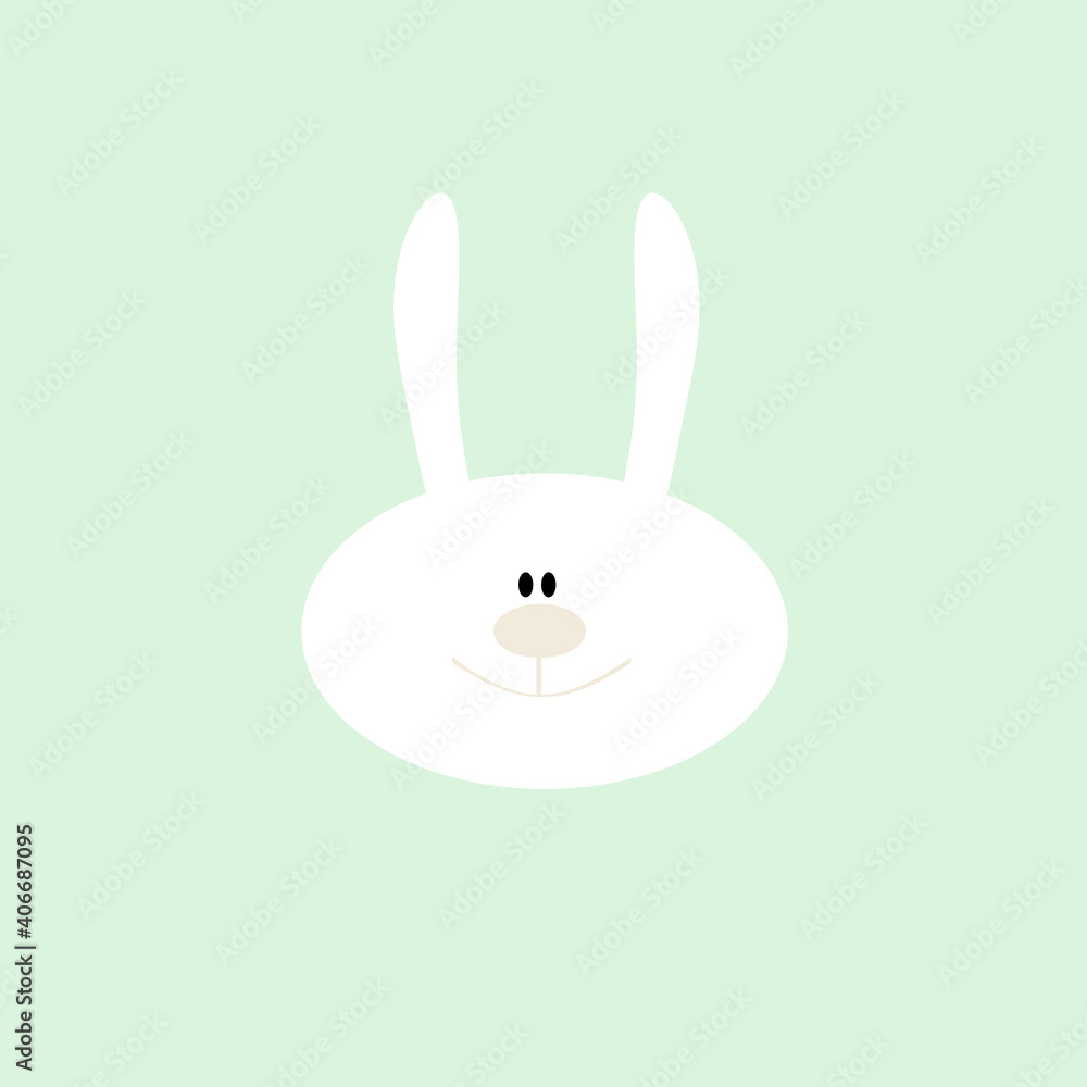 Osterhase Leo grün süß und zart Set pastell Osterhase Leo grün süß und zart Set pastell