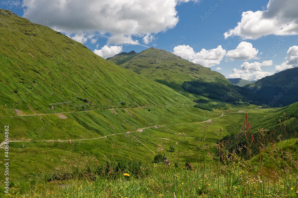 Scottish landscape Ben Arthur