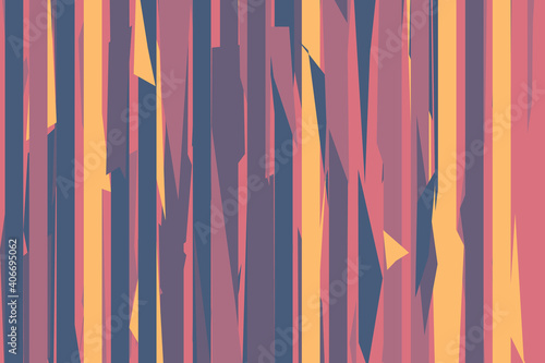 Pattern vintage vector with careless strokes as vertical lines. Abstract sharp background.