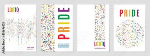 Sign pride lgbt symbol rainbow. symbol photo