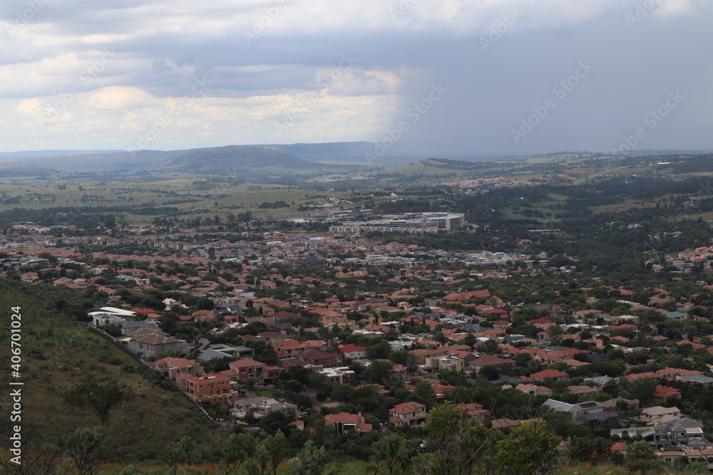 Obraz premium Joburg aerial