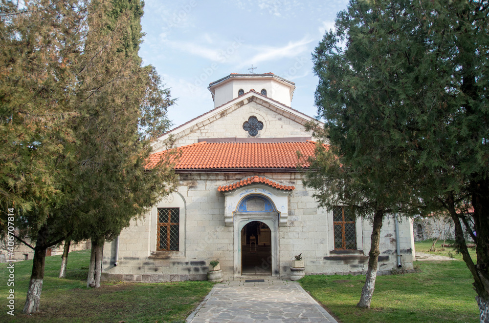 Main church in Arapovo Monastery of Saint Nedelya, Bulgaria