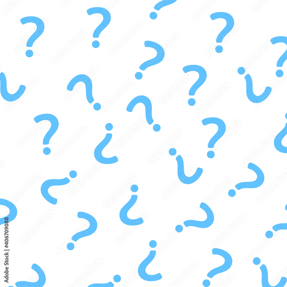 Question mark pattern. Question design background Question mark pattern. Question design background