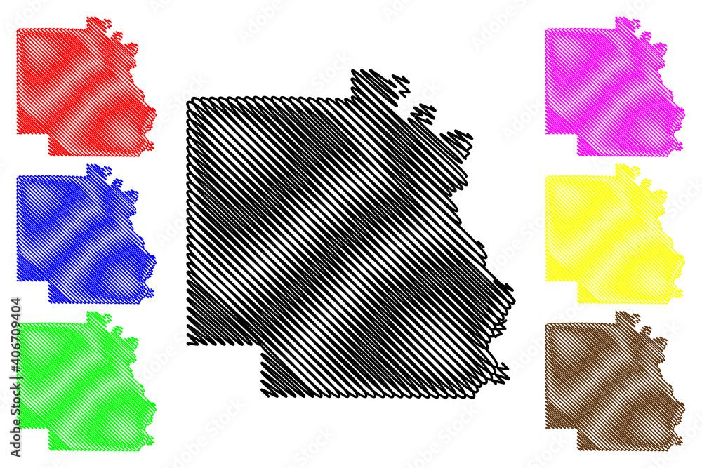 Burt County, Nebraska (U.S. county, United States of America, USA, U.S., US) map vector illustration, scribble sketch Burt map Burt County, Nebraska (U.S. county, United States of America, USA, U.S., US) map vector illustration, scribble sketch Burt map