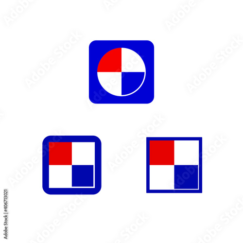 青白赤アイコンblue_white_red_icon