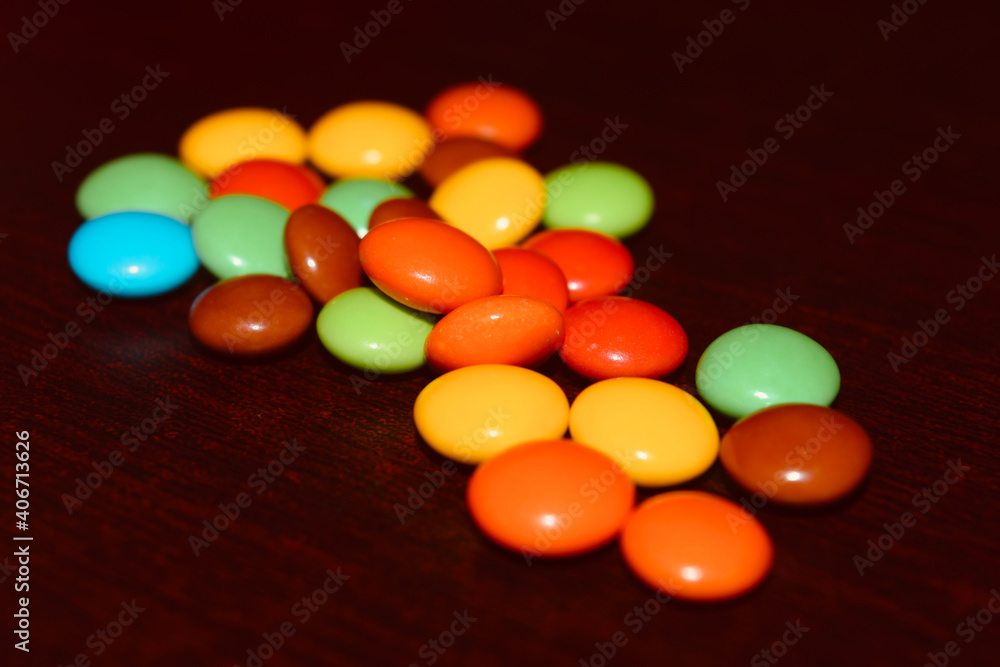 Obraz premium colorful jelly beans