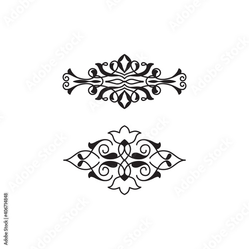 ornament for frame artwork and pinstripe