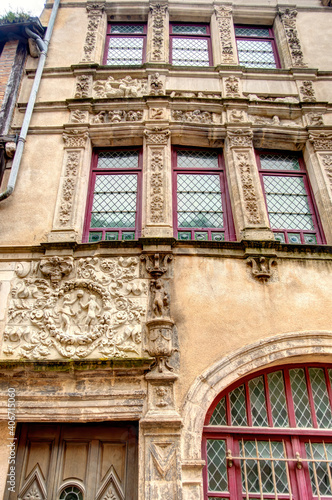 Le Mans, France, HDR image of the historical center photo