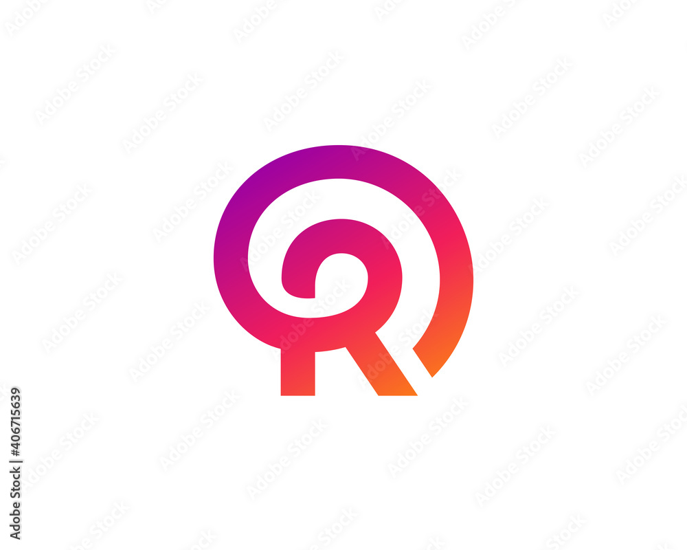 Letter R logo icon design template elements Letter R logo icon design template elements