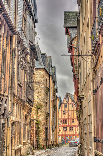 Le Mans, France, HDR image of the historical center photo