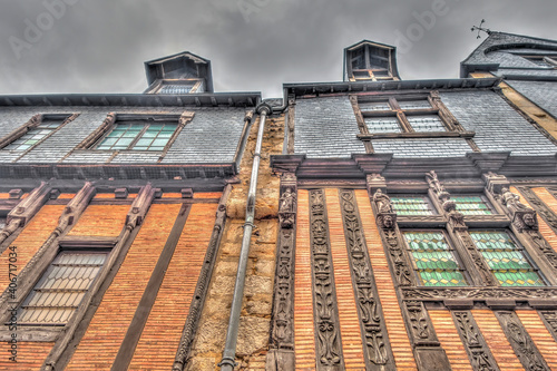 Le Mans, France, HDR image of the historical center photo