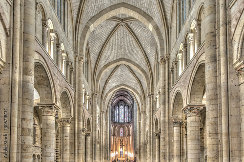 Le Mans  Cathedral  HDR Image