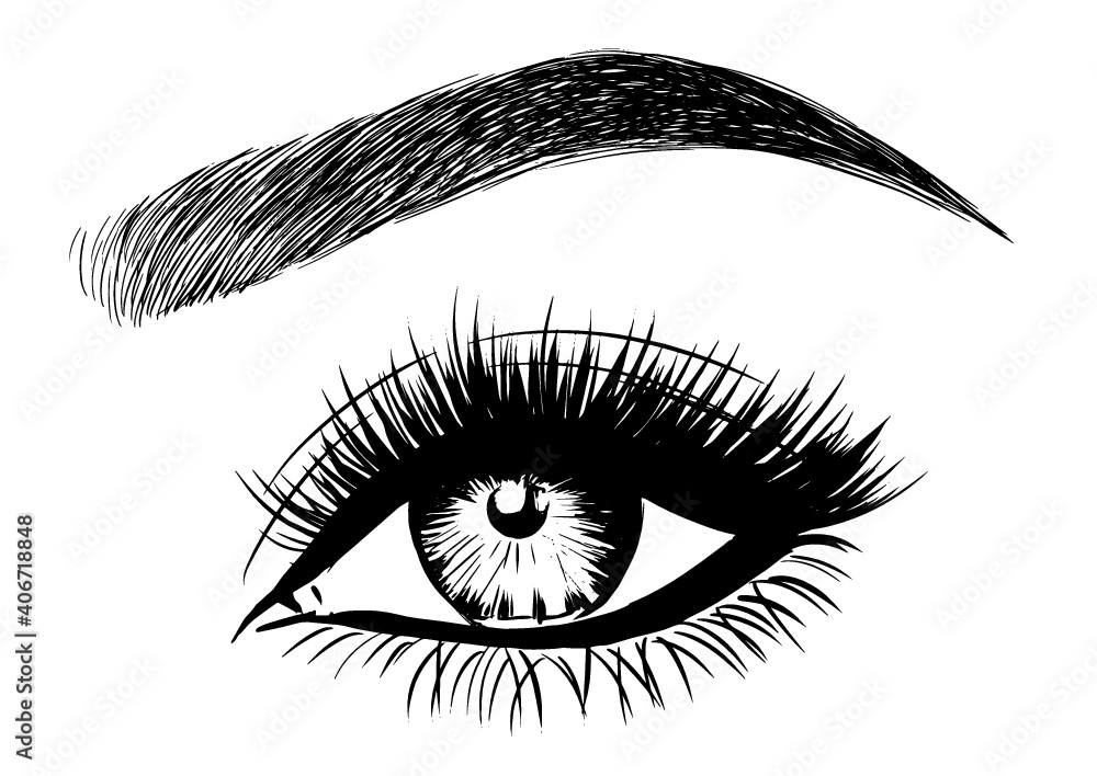 Obraz premium Perfect Winged Eyeliner