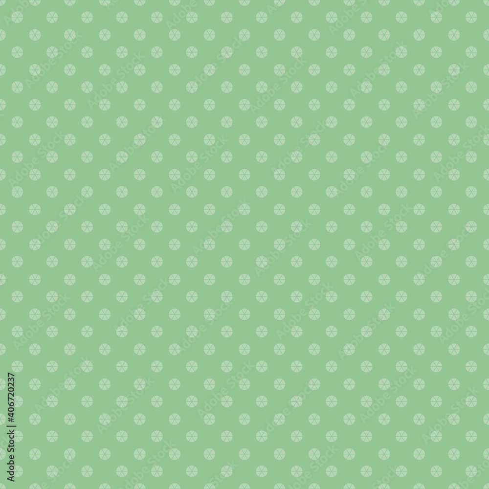 Great for wallpaper. Seamless pattern with green wheel shapes lined up.