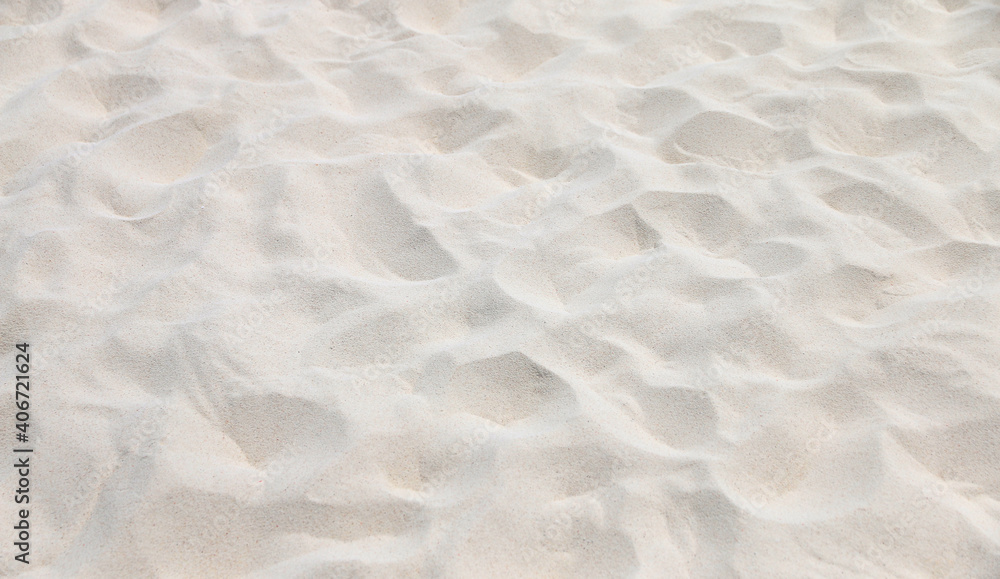 Fototapeta premium White sand beach texture background