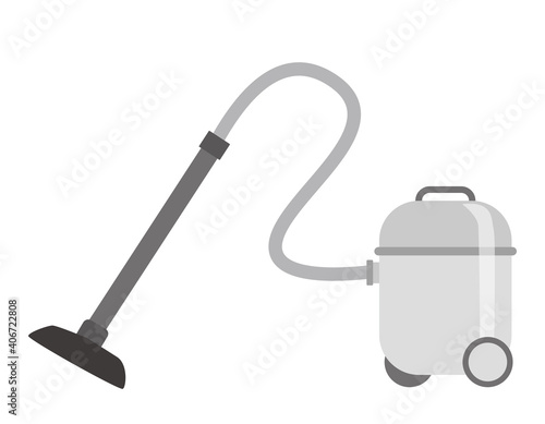掃除機のベクターイラスト　家電