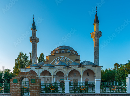 City Evpatoria the Muslim Juma mosque of Khan Jami