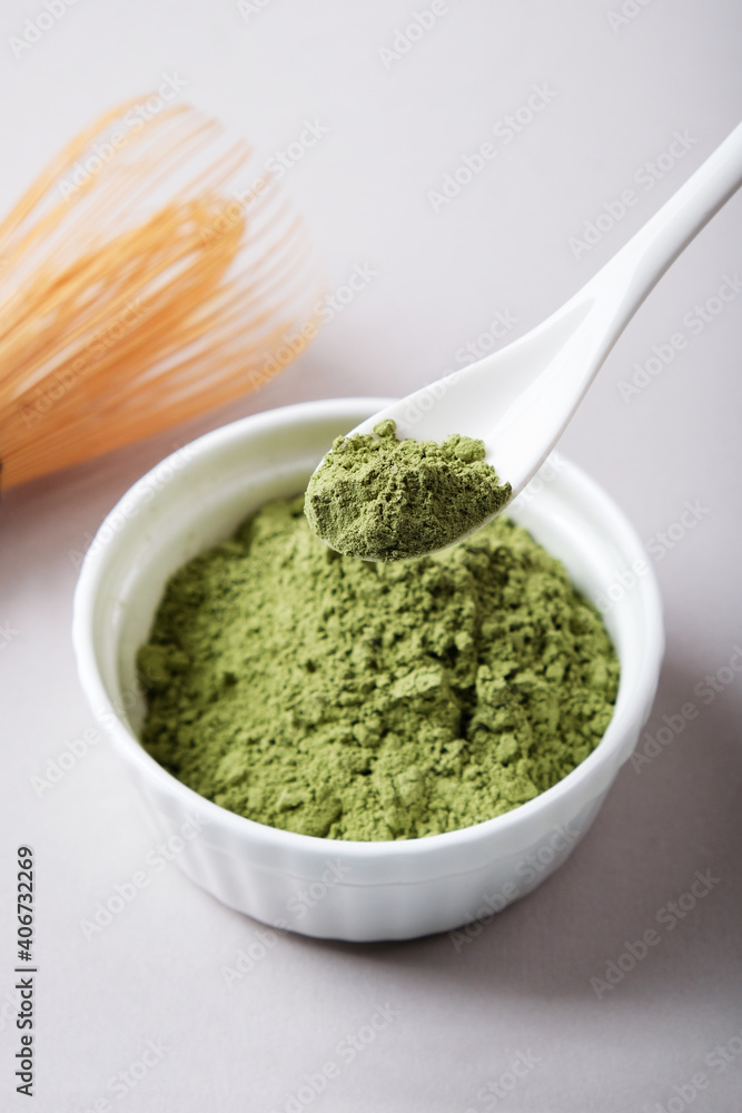 Green matcha powder Green matcha powder